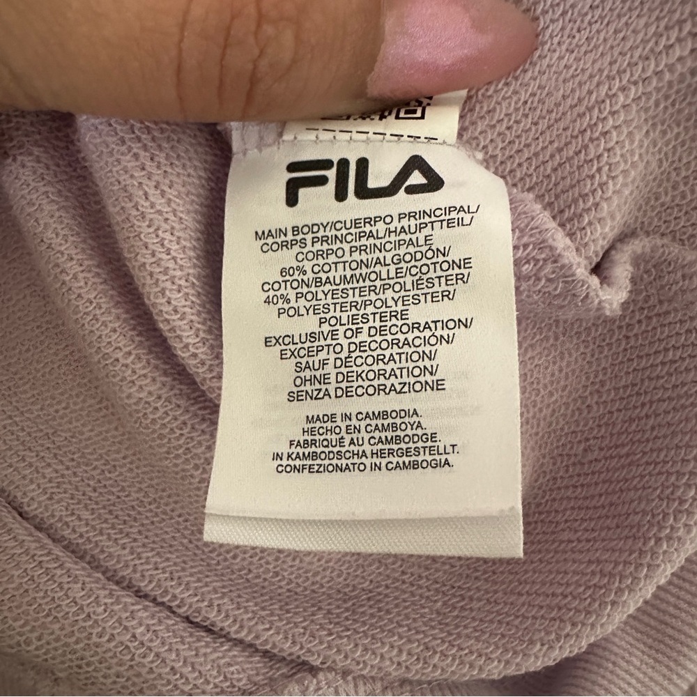 Fila Women's Light Purple Jacket - Picture 7 of 7